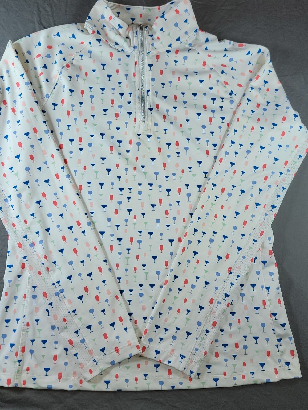 NWT LADY HAGEN Long Sleeve Cocktail Golf Shirt Size Small